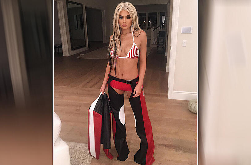 Kylie Jenner als sexy Christina Aguilera.