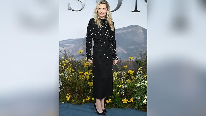 Michelle Pfeiffer in London.