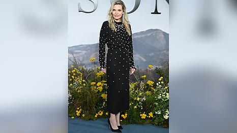 Michelle Pfeiffer in London.