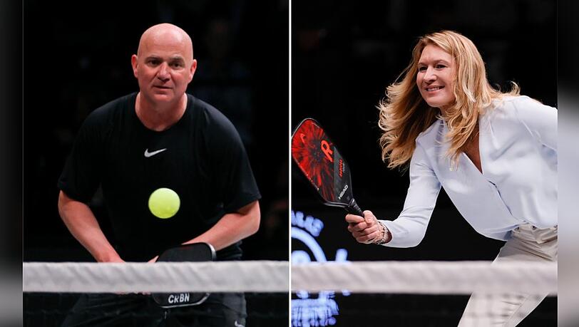 Die Tennisstars Andre Agassi und Steffi Graf sind seit 2001 miteinander verheiratet.