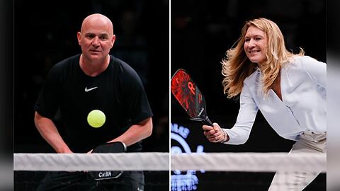 Die Tennisstars Andre Agassi und Steffi Graf sind seit 2001 miteinander verheiratet.