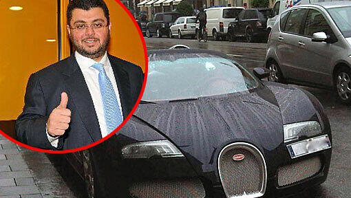 1001 PS: Mit diesem Bugatti Supersportwagen war Löwen-Investor Hasan Ismaik in München unterwegs. Hier parkt er Samstagvormittag vorm Vierjahreszeiten, wo Ismaik während seines München-Besuchs übernachtet hat. 1001 PS: Mit diesem Bugatti Supersportwagen war Löwen-Investor Hasan Ismaik in München unterwegs. Hier parkt er Samstagvormittag vorm Vierjahreszeiten, wo Ismaik während seines München-Besuchs übernachtet hat.