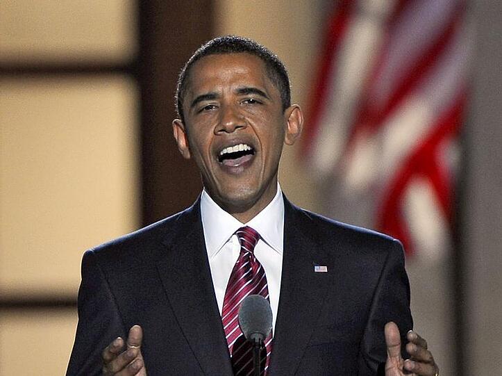 Barack Obama könnte der erste schwarze Präsident der USA werden.