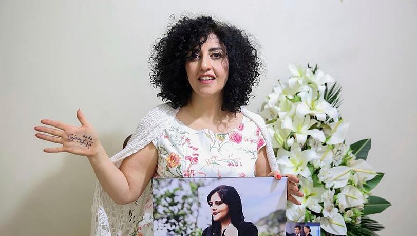 Ihr Umfeld k&auml;mpft ums &Uuml;berleben der Friedensnobelpreistr&auml;gerin Narges Mohammadi. (Archivbild)