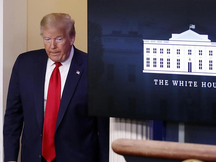 US-Präsident Donald Trump: "In Amerika brauchen wir mehr Gebete, nicht weniger.".