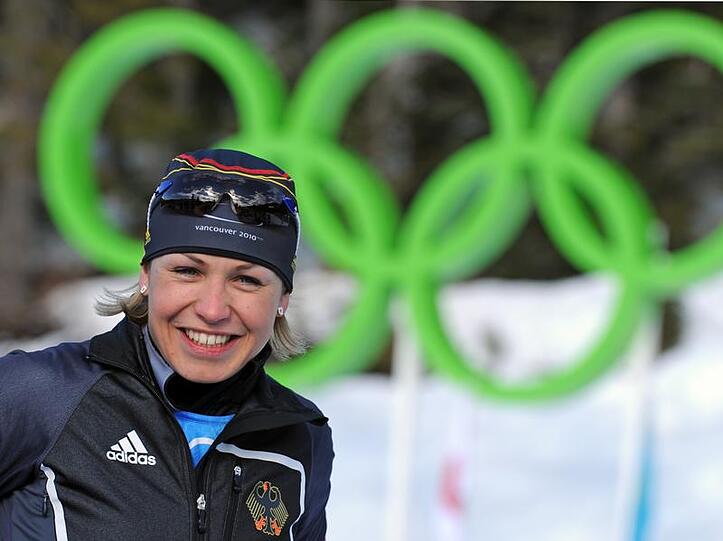 Magdalena Neuner ist Favoritin auf das erste Gold für Deutschland bei Olympia in Kanada.