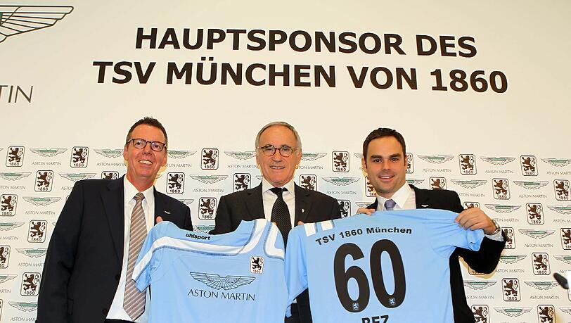 Das also ist es - das neue Löwen-Trikot mit dem Schriftzug Aston Martin. Das also ist es - das neue Löwen-Trikot mit dem Schriftzug Aston Martin.