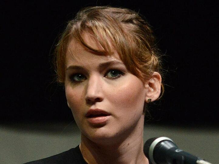 Oscar-Preisträgerin Jennifer Lawrence bei der "Comic-Con International" in San Diego