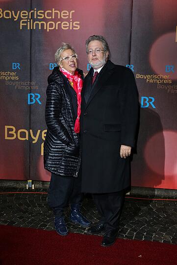 Doris Dörrie mit Lebensgefährten Martin Moszkowicz