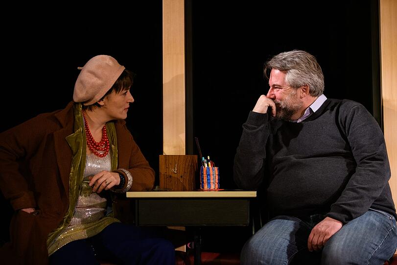 Judith Toth und Dieter Fischer.