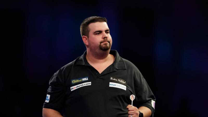 Bestreitet bei der Darts-WM sein Auftaktmatch: Gabriel Clemens. Bestreitet bei der Darts-WM sein Auftaktmatch: Gabriel Clemens.