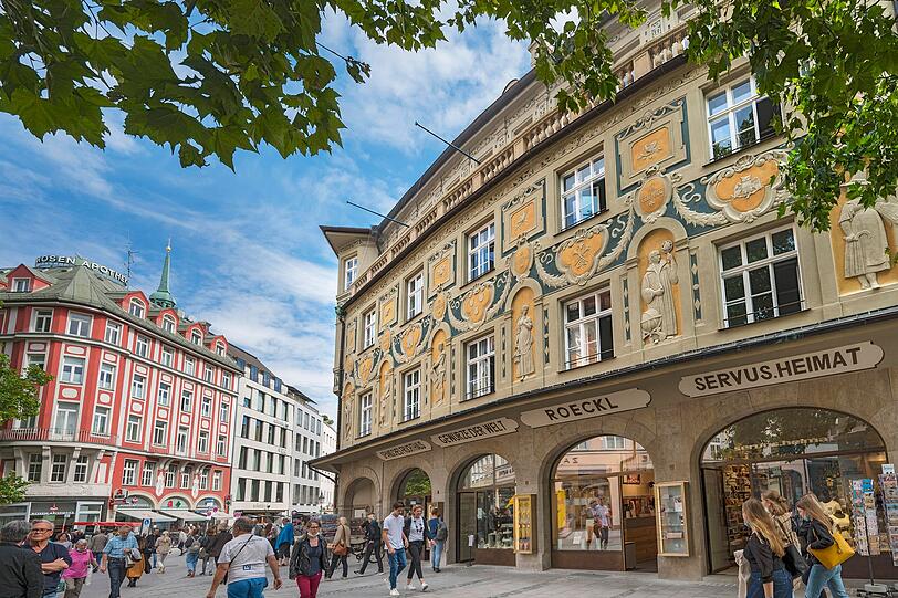 Im historischen Ruffinihaus an der Sendlinger Straße ist die Stadt Vermieter der kleinen Läden. Im historischen Ruffinihaus an der Sendlinger Straße ist die Stadt Vermieter der kleinen Läden.