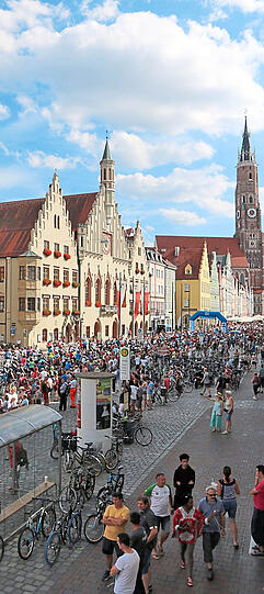 In der Altstadt ist was los. Foto: cm