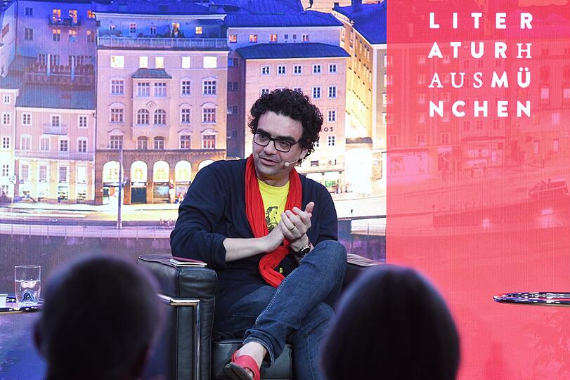 Rolando Villazón im Literaturhaus München.