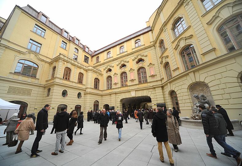 Auch die Außenfassade ist traditionell geblieben.