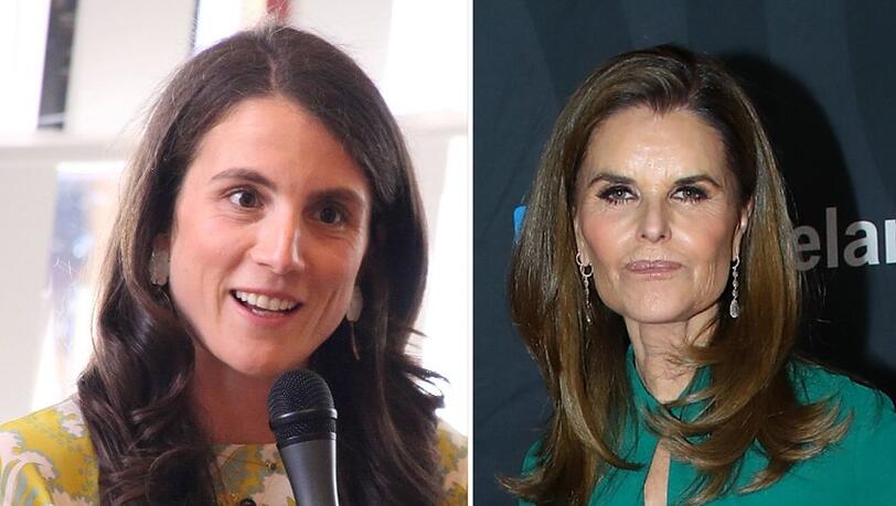 Maria Shriver (r.) verabschiedet sich auf Instagram von Tatiana Schlossberg.