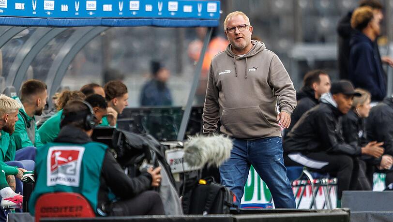 Trainer Heiko Vogel hofft auf einen Ausw&auml;rtssieg.  (Archivbild)
