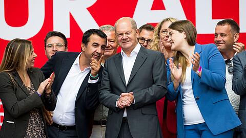 Die bayerische SPD-Landesvorsitzende Ronja Endres verortet die Genossen im Freistaat geschlossen hinter Kanzler Olaf Scholz. (Archivbild)