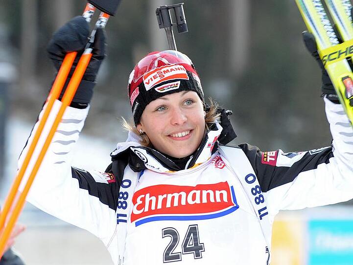Magdalena Neuner ist dieses Jahr die Königin von Ruhpolding