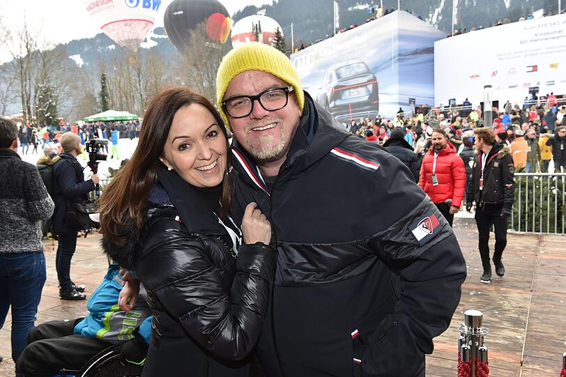 DJ Ötzi (Gerhard Friedle) mit Frau Sonja