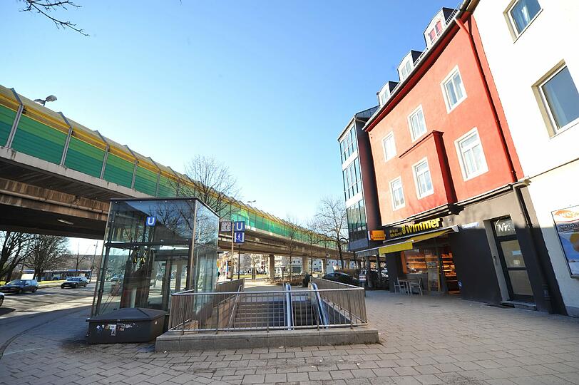Der Candidplatz in Giesing.