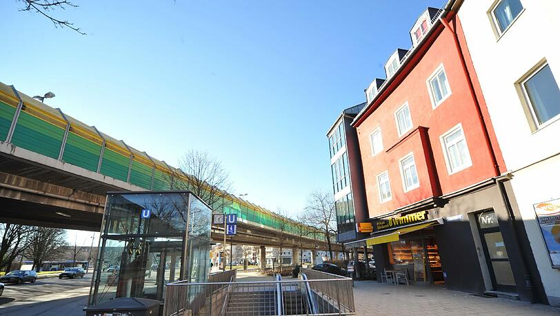 Der Candidplatz in Giesing. Der Candidplatz in Giesing.