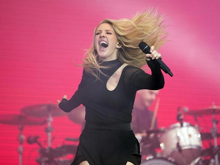 Die britische Sängerin Ellie Goulding beim V Festival in Weston Park 2017.