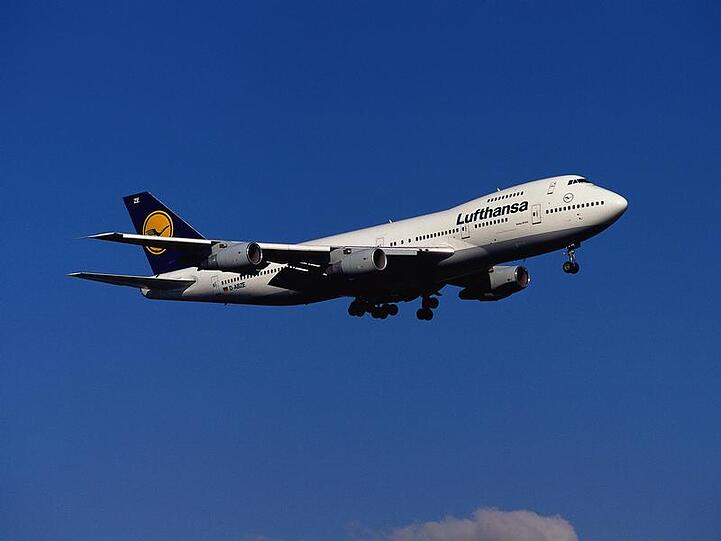 Flugzeug der Lufthansa (Symbolbild)