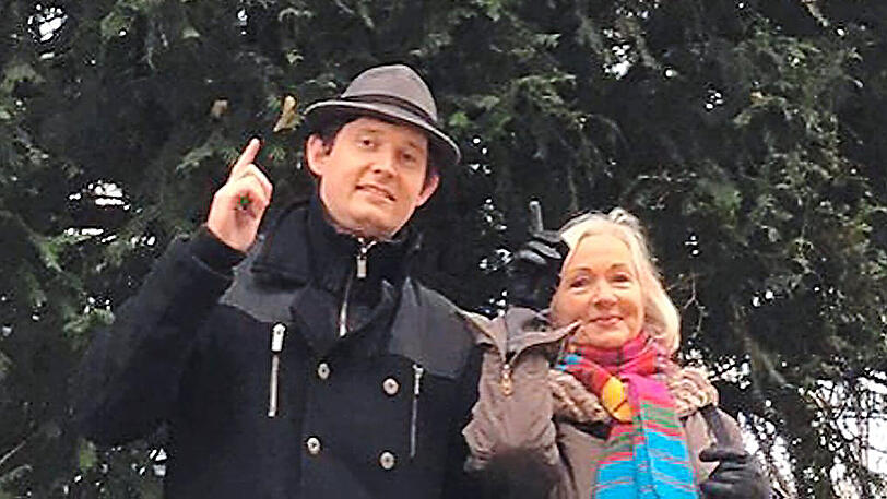 Alexander Breiter und Christine Maier sind aktiv im Verein Südliche Maxvorstadt, der für einen angenehmeren Park wirbt.