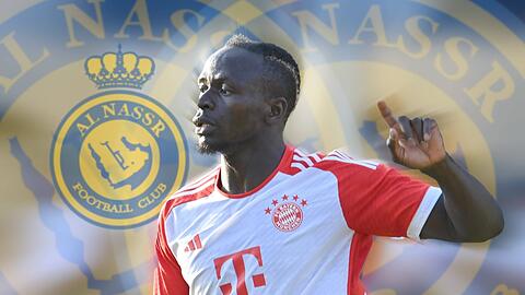 Steht vor einem Wechsel zu, Saudi-Klub Al-Nassr: Noch-Bayer Sadio Mané.