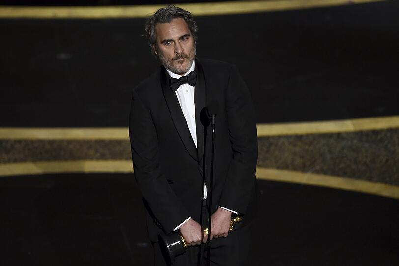 Joaquin Phoenix ist als bester Hauptdarsteller ausgezeichnet worden ("Joker").