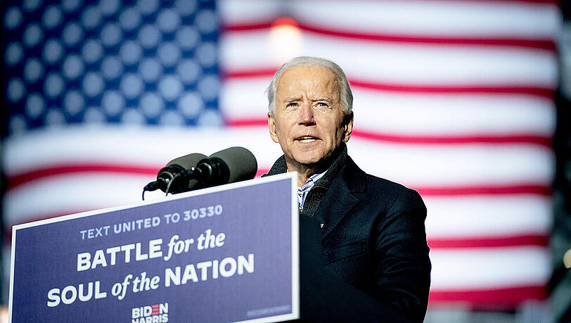 Joe Biden wird im kommenden Januar der 46. Präsident der Vereinigten Staaten von Amerika. Joe Biden wird im kommenden Januar der 46. Präsident der Vereinigten Staaten von Amerika.