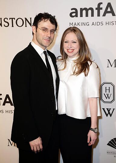 Chelsea Clinton mit Ehemann Marc Mezvinsky