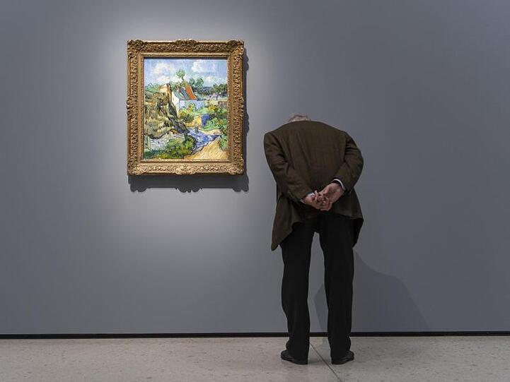 Vincent van Gogh, Häuser in Auvers, 1890.