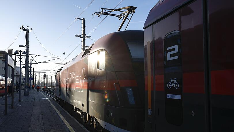 Der Railjet wurde so stark beschädigt, dass er nicht mehr weiterfahren konnte. (Symbolbild) Der Railjet wurde so stark beschädigt, dass er nicht mehr weiterfahren konnte. (Symbolbild)