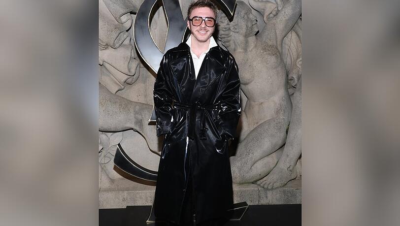 Rocco Ritchie bei seinem Auftritt in Paris.