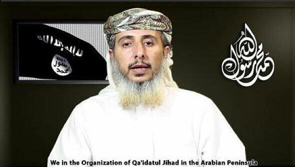 Szene aus einem Video mit Nasser Ben Ali al-Anassi Szene aus einem Video mit Nasser Ben Ali al-Anassi