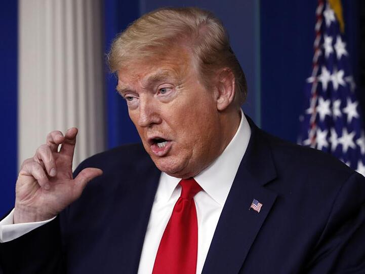US-Präsident Donald Trump hat die Marine angewiesen, iranische Schiffe zu zerstören, sollten sie sich amerikanischen Schiffen in den Weg stellen.