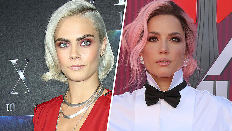 Cara Delevingne (li.) und Halsey sollen "Spaß zusammen haben". Cara Delevingne (li.) und Halsey sollen "Spaß zusammen haben".