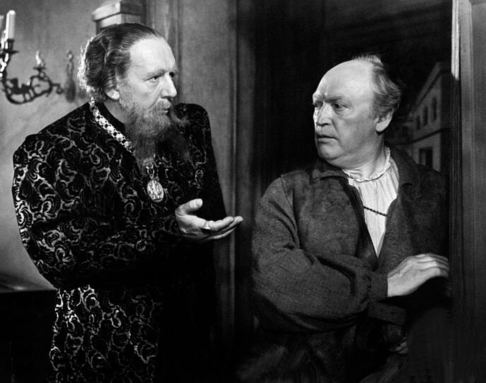 1943 drehte Pabst den historischen Heldenfilm "Paracelsus" mit Harry Langewisch als Pfefferkorn und Werner Krauss als der berühmte Arzt und Forscher des 15. Jahrhunderts.