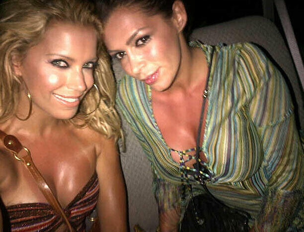 Auf diesem Foto noch ein Herz und eine Seele: Sylvie van der Vaart und Sabie Boulahrouz...