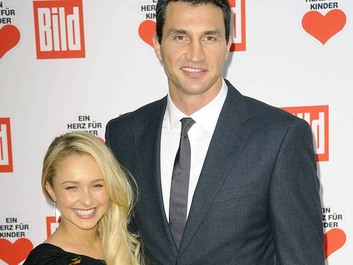 Panettiere und Klitschko 2013 auf der Gala "Ein Herz für Kinder"