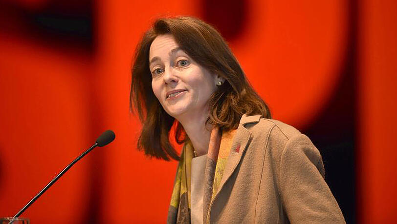 Soll neue Bundesfamilienministerin werden: SPD-Generalsekretärin Katarina Barley. Soll neue Bundesfamilienministerin werden: SPD-Generalsekretärin Katarina Barley.
