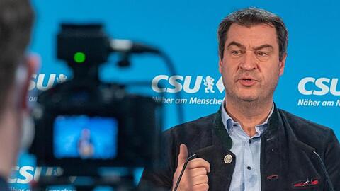 Markus Söder, CSU-Vorstandsvorsitzender und Ministerpräsident von Bayern. Foto: Peter Kneffel/dpa