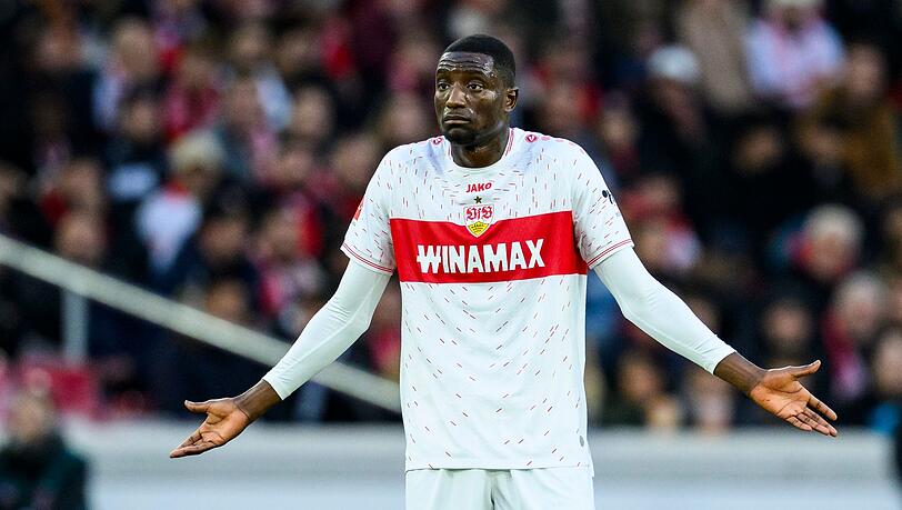 Serhou Guirassy wird den Stuttgartern in Leverkusen nicht zur Verfügung stehen.