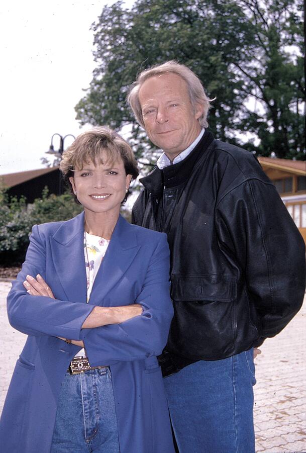 Ca. 1994: Uschi Glas und ihr damaliger Ehemann Bernd Teewag. Ca. 1994: Uschi Glas und ihr damaliger Ehemann Bernd Teewag.