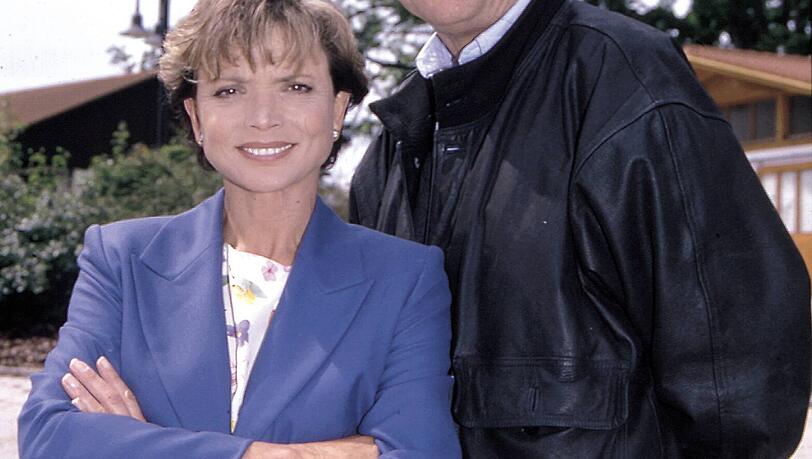 Ca. 1994: Uschi Glas und ihr damaliger Ehemann Bernd Teewag. Ca. 1994: Uschi Glas und ihr damaliger Ehemann Bernd Teewag.