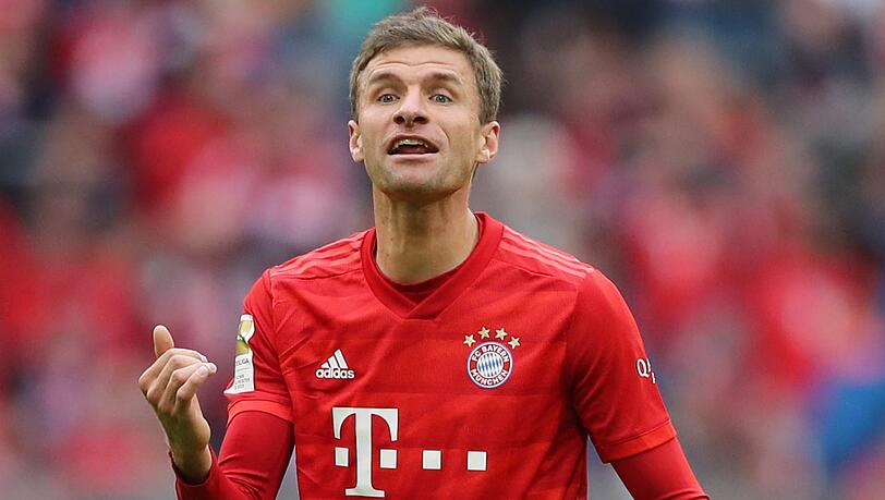 Identifikationsfigur des FC Bayern: Thomas Müller. Identifikationsfigur des FC Bayern: Thomas Müller.