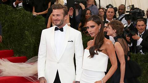 David und Victoria Beckham waren an dem Coronavirus erkrankt. (Archivbild)