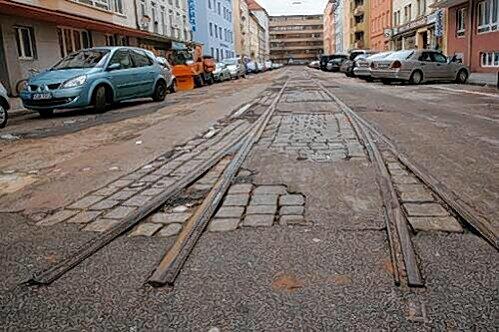 Dieses Gleis führt ins Nichts